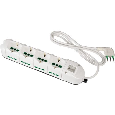Kopp Presa Elettrica Donau 914002000 - Bianco Artico, 16A 250V, IP20, Design Modulare Per Casa