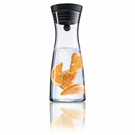 WMF 0617709992 Basic Caraffa con Tappo Close Up, 0.75 L, Nero (1/4)