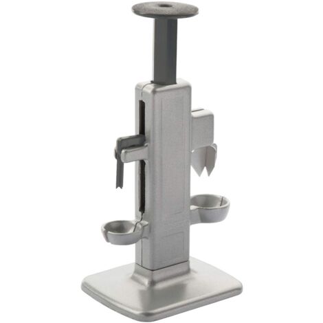 Westmark Denocciolatore per ciliegie e prugne, Denocciolatore combinato, Altezza: 23 cm, Alluminio/Acciaio/Plastica, Steinex-Combi, 40202260