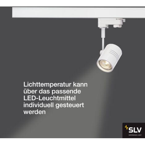 Binario Trifase Da 2 Metri 230V Sistema Di Illuminazione Per Faretti Trifase 3 Phase Colore Bianco 2mt 85915091 - Foto 3
