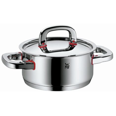 WMF Premium One - Casseruola bassa con coperchio, in acciaio INOX 18/10, 16 cm (1/5)