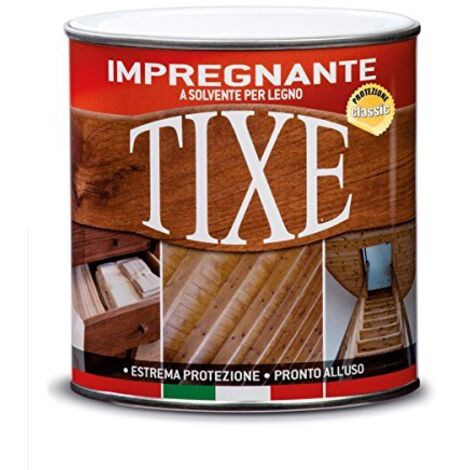 Tixe Impregnante Protettivo per Legno – Vernice per Trattamenti e Finiture Resistenti, Neutro 750 ml