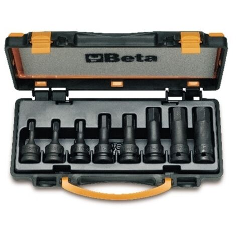 Serie chiavi a bussola macchina maschio esagonale  1/2 beta 720me/c8