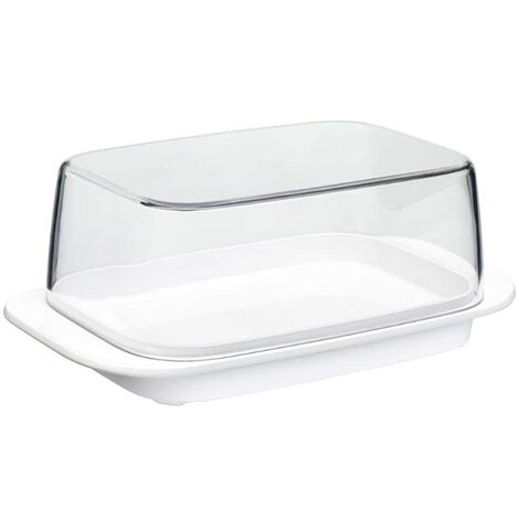 Burriera Mepal Bianca Per 250g Di Burro - Coperchio Trasparente E Lavabile In Lavastoviglie - Foto 5