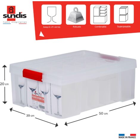 FANTASK 132 L scatole portaoggetti con coperchio