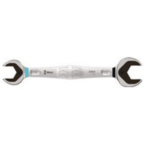Wera 05020262001 6002 Chiave Joker a forchetta doppia, 24 - 27 x 280 mm