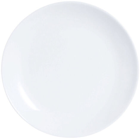 Set di piatti Luminarc Diwali 6 pcs Bianco Vetro 19 cm (1/5)