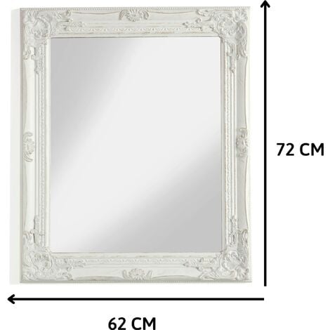 Specchio Da Terra Moderno - Cornice Legno Bianco, Inclinabile, 160x40cm - Foto 5