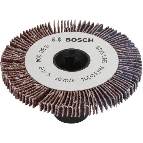 Rullo abrasivo Bosch GR 80 ossido di alluminio 5 mm (1/3)