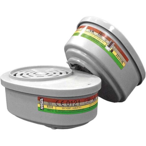 Maschera Per Solventi Chimici Maschera Respiratoria MSA Advantage 290 - Mezza Faccia, Filtri P100, Per Saldatura E Polveri Casco Mph Jet - Foto 4