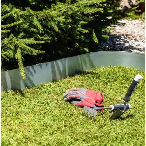 Bordura Per Prato Windhager - 20 Cm X 9 M, Verde, In Plastica Per Aiuole E Sentieri - Foto 6