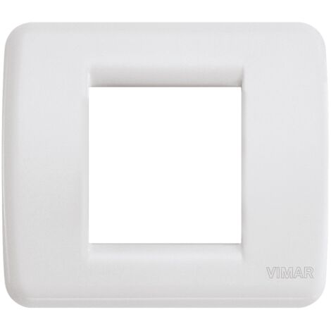Placca Vimar 1 Modulo Bianca - Per Interruttori, 80x80x9mm - Foto 5