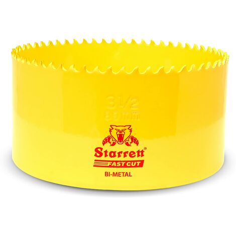 Starrett FCH0312 HSSCO Bimetal Sega a Tazza, Ø 89mm (1/4)