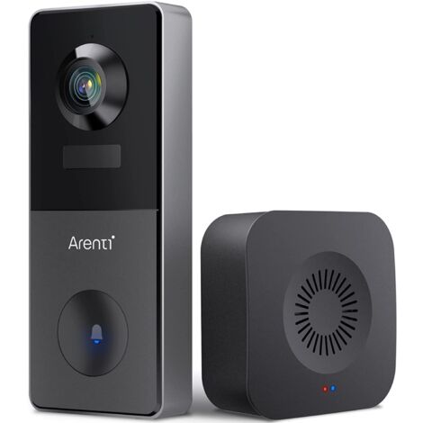 ZKLGS Videocitofono Wifi, Capanello Video Wireless Ad Alta Definizione Videocaera Di Rete A - Foto 3