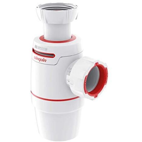 Sifone neo air lavabo zero perdite rumore odore WIRQUIN Diam.32 mm WIRQUIN