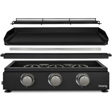 Piastra grill da portata rettangolare con supporto in acciaio Dim. 29x19 h2