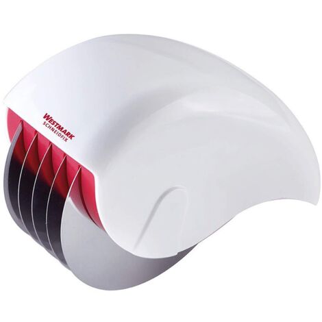 Westmark Affetta-erbe, Con 5 rotelle affilate, Lunghezza: 15 cm, Acciaio inox/Plastica, Bianco/Rosso, 10682260 (1/4)