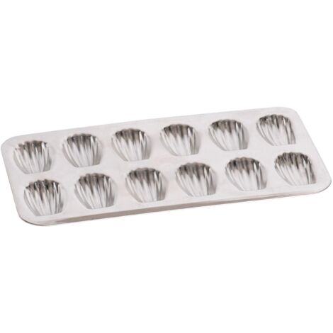Gobel Stampo per madeleines, Placcato Stagno