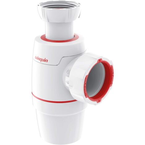 Wirquin 30722154 Neo, sifone per lavabo, Diametro 40, Bianco