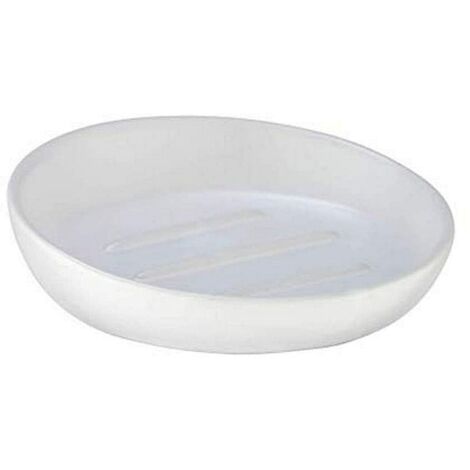 Wenko 23645100 Portasapone, Bianco, 11, 5 x 3 x 11, 5 cm (1/4)