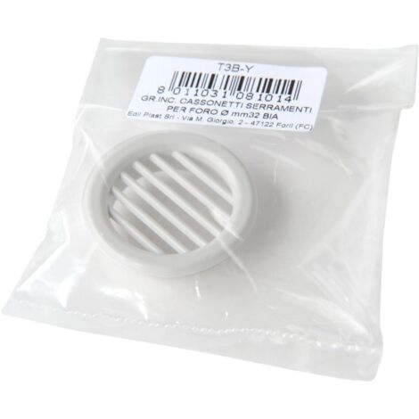 Griglia Tonda In Metallo Con Molle E Rete D.80-140 Mm Alluminio Bianco - Foto 10