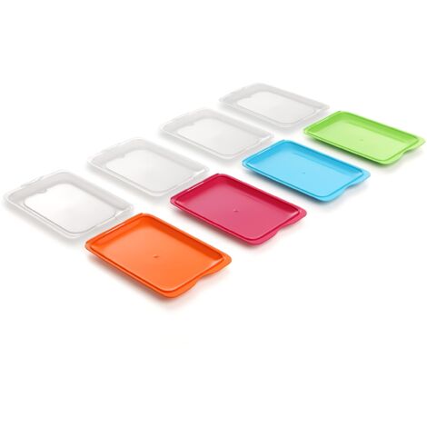Contenitori Ermetici GIO'STYLE 0,5L - Set Di 2, Made In Italy | Per Frigo, Freezer E Microonde - Foto 1