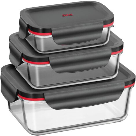 Silit 1, Nero, rosso, Set 3-teilig (1/4)