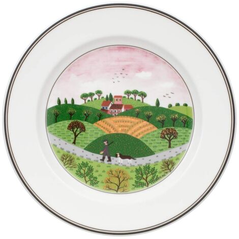 Villeroy & Boch Design Naif Piatto da Dessert Cacciatore, 21 cm (1/2)