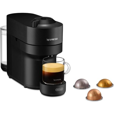 De'Longhi Nespresso Vertuo Pop ENV90.B, Macchina Caffè a Capsule con  Tecnologia Centrifusion, 4 Formati
