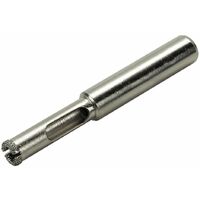 wolfcraft Sega a tazza diamantata "Ceramic" con codolo I 5917000 I Per l'installazione di sanitari e passacavi su piastrelle e piastrelle smaltate, profondità di taglio 30 mm
