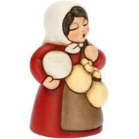 Presepe Ceramica Statuina Presepe Thun 2022 Bimbo Con Mela