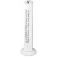 Duracraft Ventilatore a torre oscillante DO1100E, ventilatore da pavimento, bianco