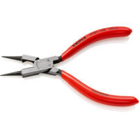 Knipex Pinza Per Meccanica 280 Mm, Becchi Mezzotondi, Dentatura Per Pezzi Tondi, Rivestita In Resina, Confezione Blister