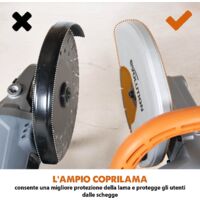 Sega Da Cemento Evolution R230DCT 230mm - Elettrica 2000W, Taglio Fino A 90mm, Leggera E Senza Emissioni - Foto 10