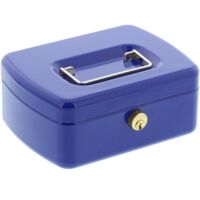Burg-Wächter Office 2167 BL Cassetta di Sicurezza con Fessura per le Monete, Blu