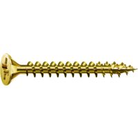 zincate tramite galvanizzazione 4,5/ x 45 Fischer Power Fast testa svasata TG TX giallo 653546
