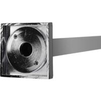 Color Argento estensibile da 110 cm a 260 cm Asta telescopica per tende doccia Croydex 