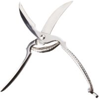 Victorinox Cesoie per pollame, cesoie da cucina, lame extra-affilate, acciaio inox, manico in metallo