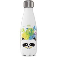 Chicco Drinky Bottiglia Termica Bambini Riutilizzabile, Thermos Bevande Calde in Acciaio Inox, Mantiene la Temperatura fino a 6 Ore, Borraccia Termica per Bambini Durevole - 350 ml