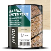 JOVIRA PINTURAS - 750 ml - Vernice Esterni All'Acqua, Opaco. Impermeabile per la cura e la decorazione di legni esterni (750 Mililitri, Opaco). D-41