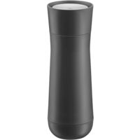 WMF Impulse - Tazza termica 350 ml, con chiusura automatica, apertura a 360°, mantiene le bevande calde/fredde, colore: grigio scuro