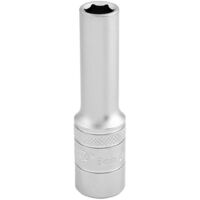 Draper 16578 - Bussola metrica con attacco quadro da 3/8", Hi-Torq, profondità 8 mm, 6 punti