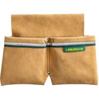 BIPOCHE LEBORGNE CROUTE DE CUIR + PORTE TENAILLE + BANDE RÉFLÉCHISSANTE BATIPRO BP050B POUR MAÇONS/COFFREURS- 492050