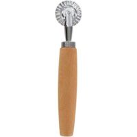 Fackelmann, rotella tagliapasta, 16 cm - Ø 3 cm, Sybaris, manico in legno. (Quantità: 1 pezzo)