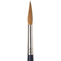 Winsor & Newton Pennelli in Martora per Acquarelli Artists - Manico Corto - Tondo Punta Fine N 8
