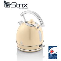 Eldom Veno Bollitore Elettrico 1,7L 3000W – Design Vintage Con Griglia, Filtro Anticalcare E Tecnologia STRIX