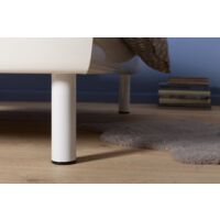 Gambe Per Tavolo In Acciaio Element System - Base Rotonda Bianca 40 Cm | Set Di 4 Pezzi - Foto 7