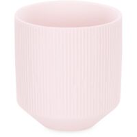 AmeliaHome Paso - Scatola portaoggetti in ceramica, 9 x 9,8 cm, colore: Rosa cipria