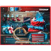 GEDORE 3304901 Red R33003044 Calendario dell'Avvento 2023, 44 pezzi, calendario dell'Avvento da uomo, regalo per uomini, calendario dell'Avvento con attrezzi 2023