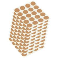 Emuca - Tappo coprivite adesivo, Ø13mm, Faggio, Confezione di 200 pezzi